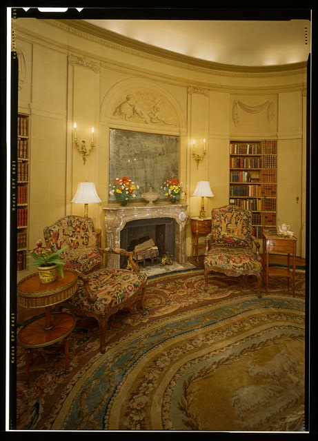 Interior view, closer view in the Salon looking to...