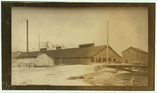 Dunbar & Dukate oyster cannery. According to the...