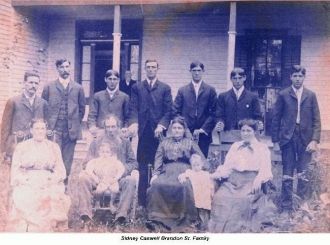 Sidney Caswell Brandon Family