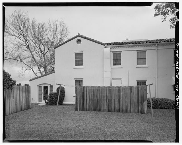 Southwest rear - MacDill Air Force Base, Field Officers'...