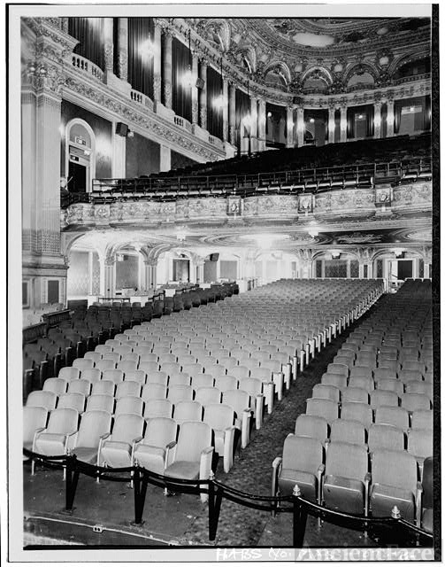 12. NORTH HALF OF AUDITORIUM, LOOKING FROM STAGE - B. F....