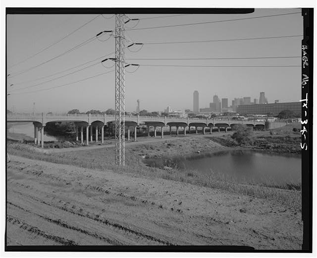 3/4 VIEW FROM E, LOOKING NW. - Corinth Street Viaduct,...