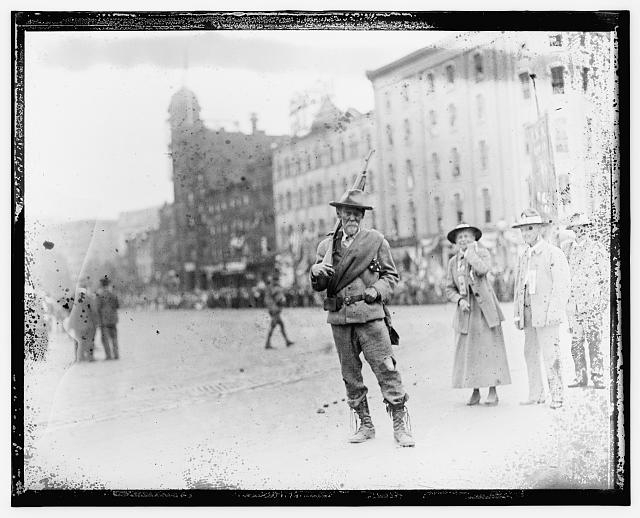 Confederate veteran reunion, 1917