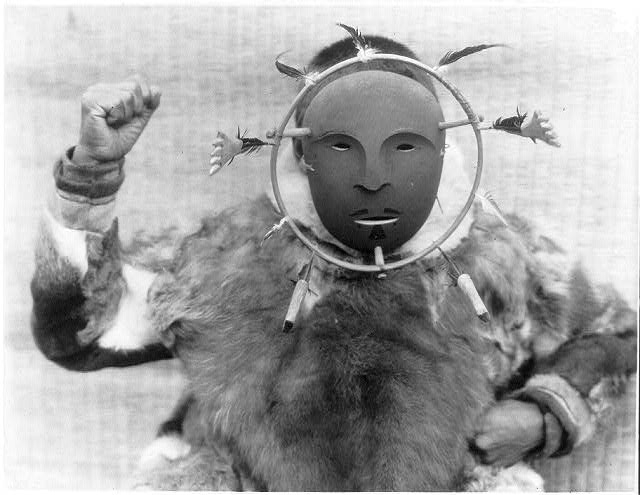 Ceremonial mask--Nunivak
