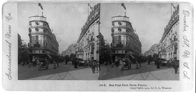 Rue Pont Neuf, Paris, France / International View Co.