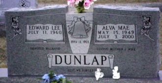 Alva M. (Scroggins) Dunlap