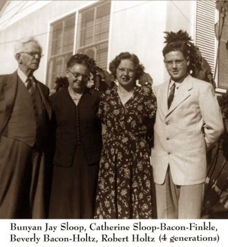 Sloop, Bacon, Holtz Family, 1951