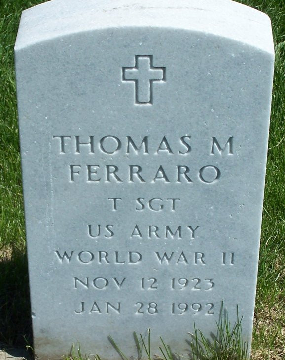 Thomas M Ferraro Gravesite