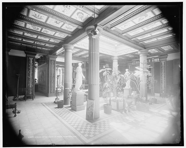 Atrium in the House of Pansa, Saratoga, N.Y.