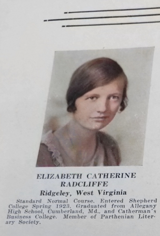A photo of Elizabeth Catherine (Radcliffe)