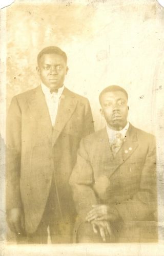Two African American young men