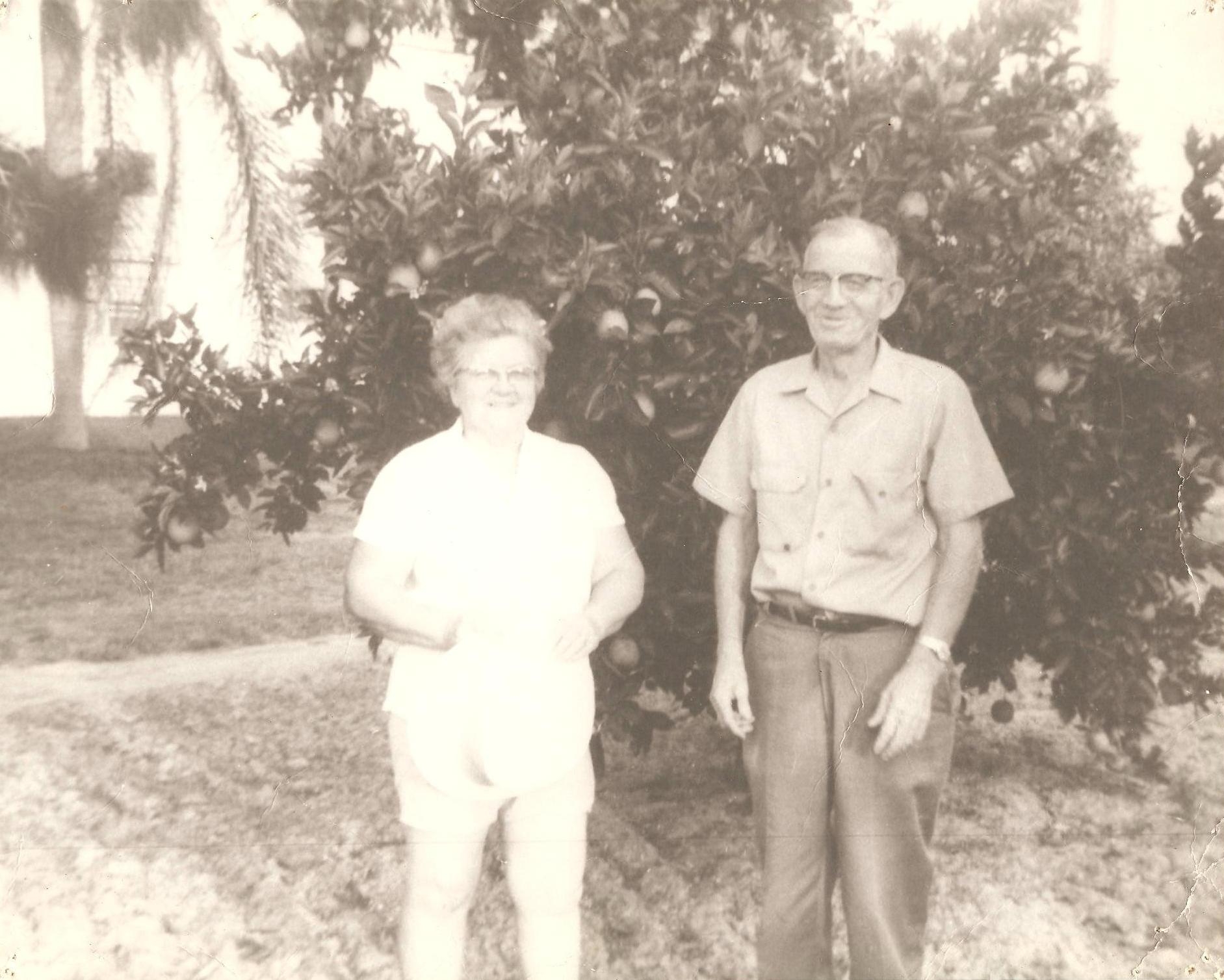 Phillip & Oma (Rogers) Moseley, Florida