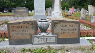  Thomas Abraham Steed gravesite