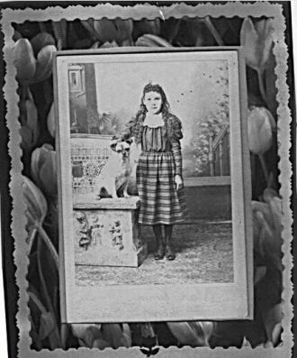 Worby Girl with her dog