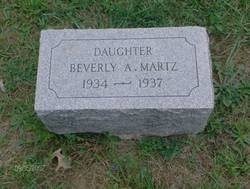 Beverly Ann Martz gravesite