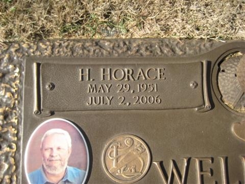 Horace Welborn gravesite
