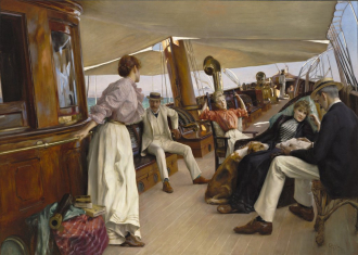 Julius Leblanc Stewart painting