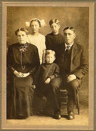 Franz Zunker and family