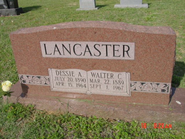 LANCASTER: Walter and Dessie POFF Lancaster Gravesite