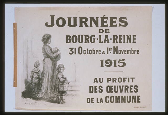 Journées de Bourg-la-Reine . . . 1915 - au profit des...