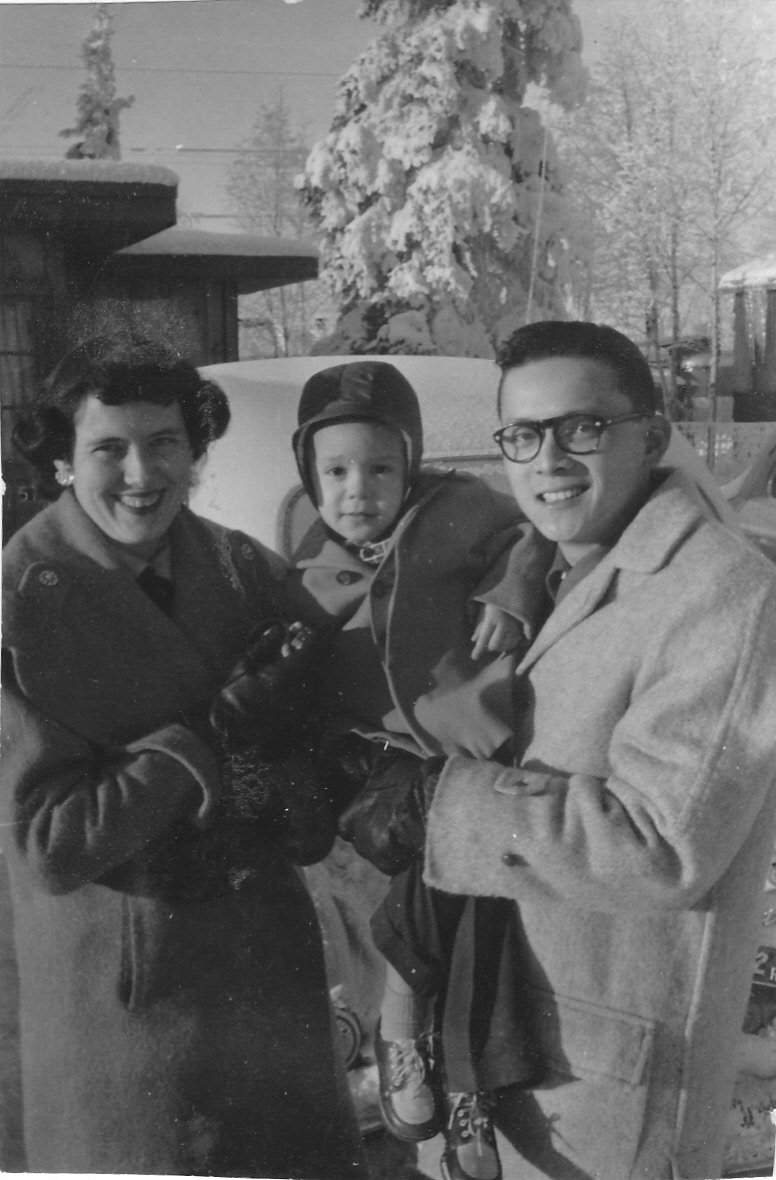 George, Catherine, & Rick Asinc, 1955 