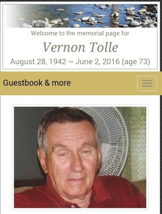 A photo of Vernon Tolle