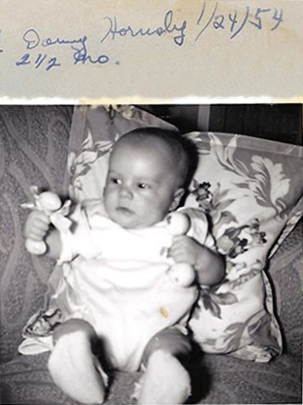 John Daniel Hornsby, iinfant