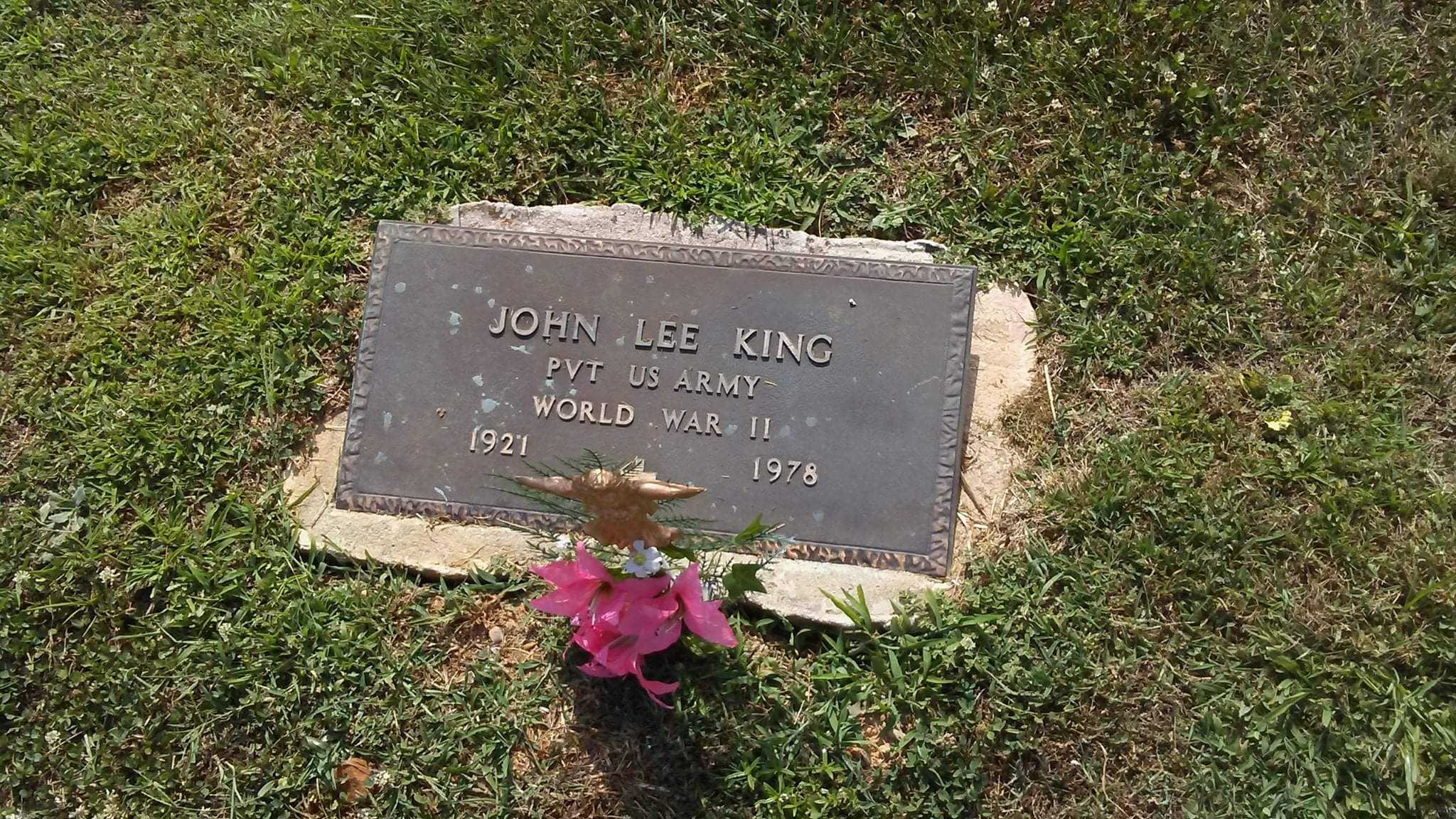 My grandfather John Lee King