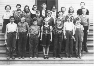 Carolyn Teed, 6th grade Washington 1940