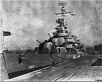 Painting of the USS Killen