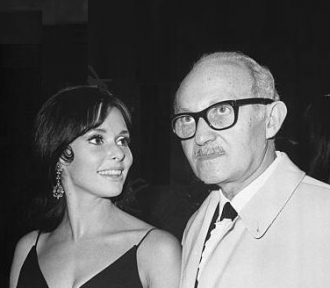 Susan and father, Lee Strasberg