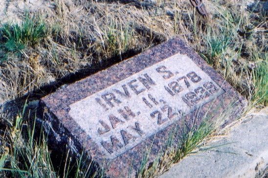 Irven's Headstone