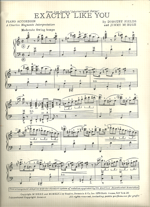 Dorothy Fields 1905-1974 lyric 