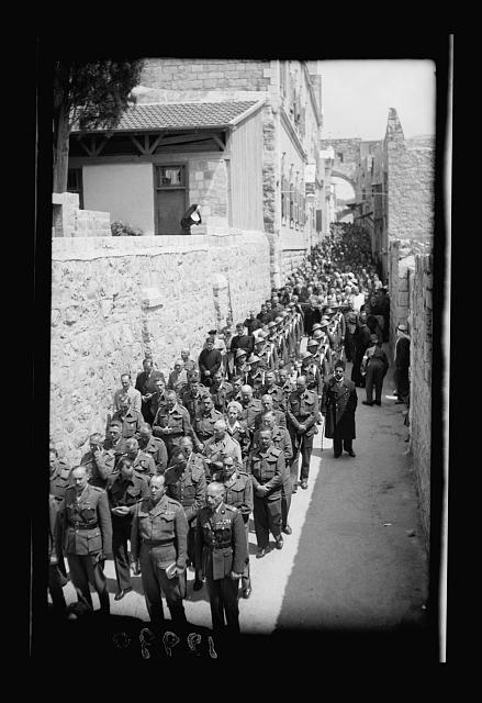 Good Friday procession (Polish) taken April 7th, 1944