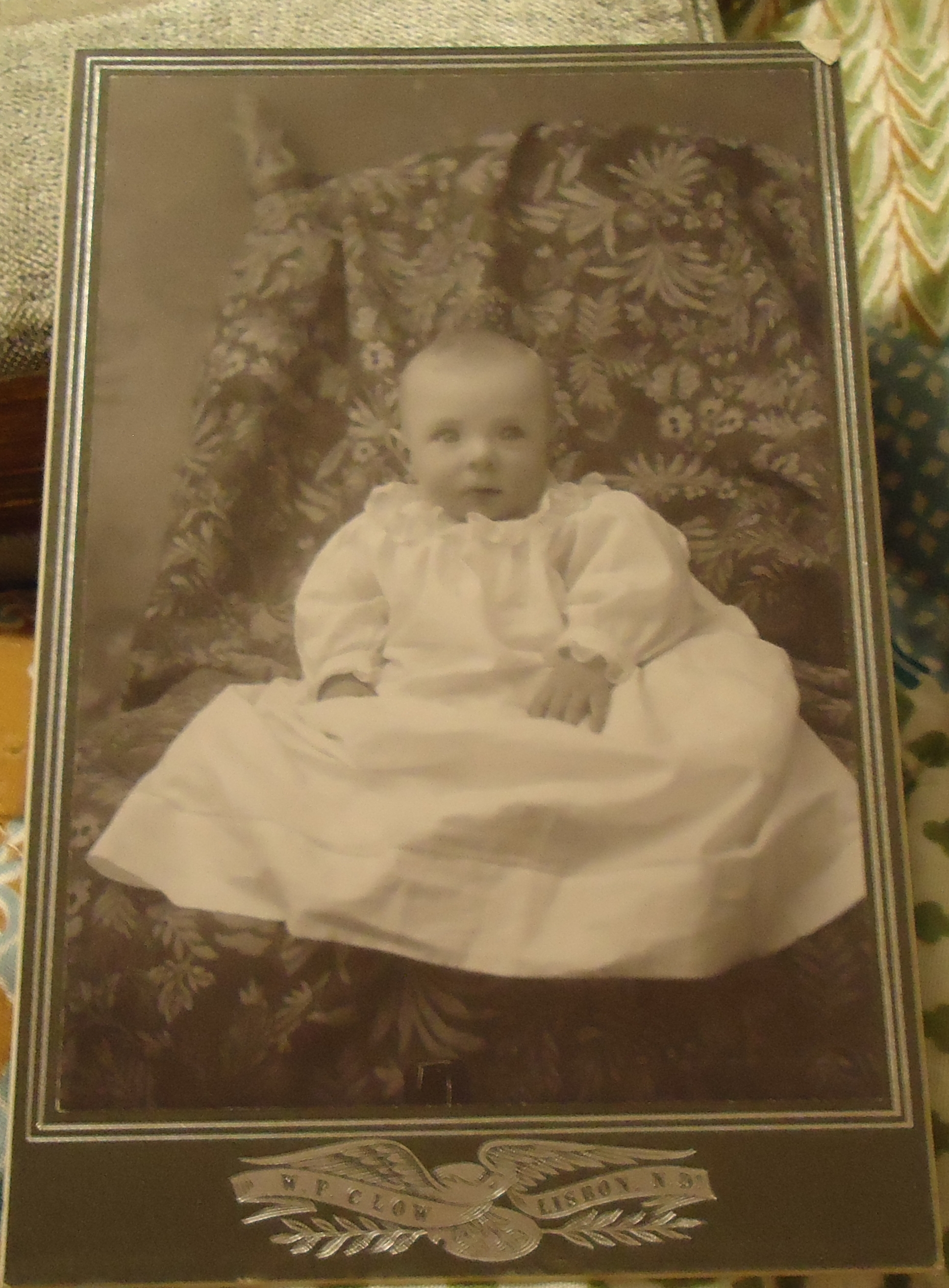 W.F. Clow baby photo