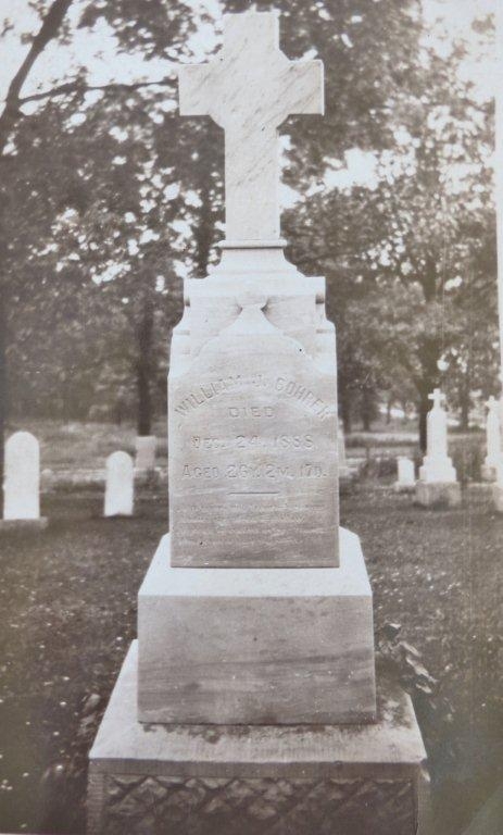William J. Bohrer/Borer grave marker, Ohio