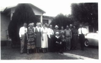 Martha Allen Tellyer and family