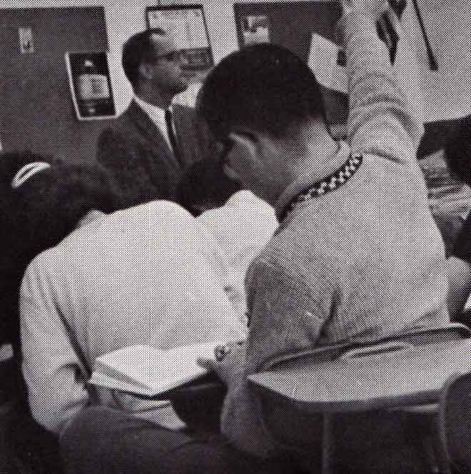 1965 student in classroom