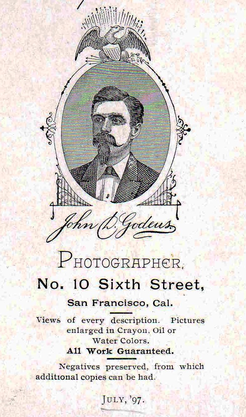 John D. Godeus, San Francisco Photographer