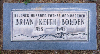 Brian Keith Bolden Gravesite