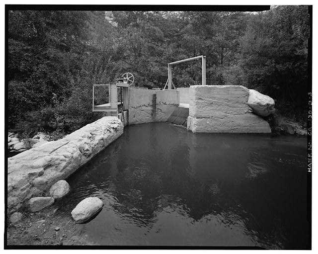 3. POOL, DAM, AND INTAKE TO PIPELINE LEADING TO FISH...