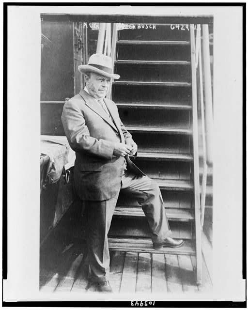 Aug. Busch / photo. by Bain News Service.