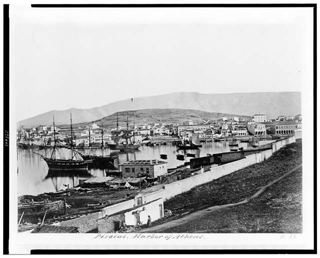 Piraeus. Harbor of Athens