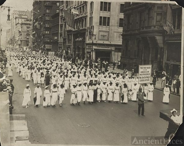 Protest Parade in New York
