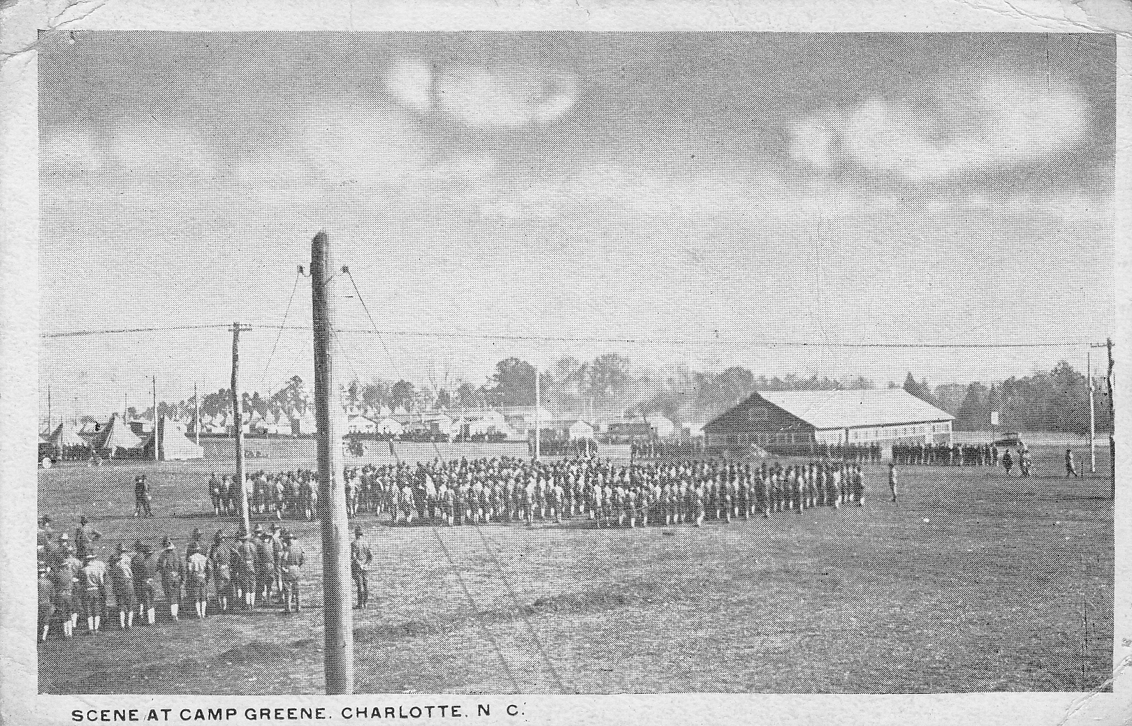 Camp Green Postcard