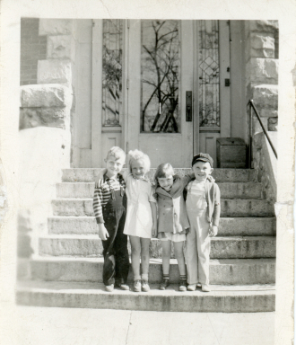Phil Randal, Annette Fortier, Judy Weiner, Frederick Stenger 1942