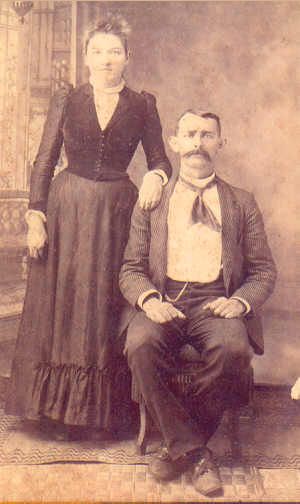 George & Maggie Rodgers, 1897