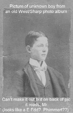 Unknown young man