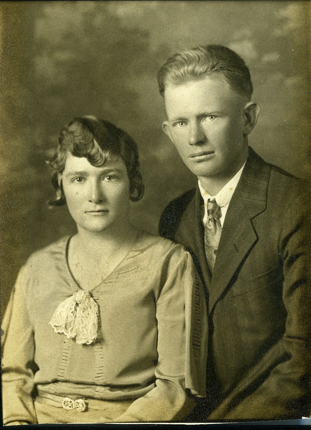 Georgiana nee Applegate Nelsen and George Nelson