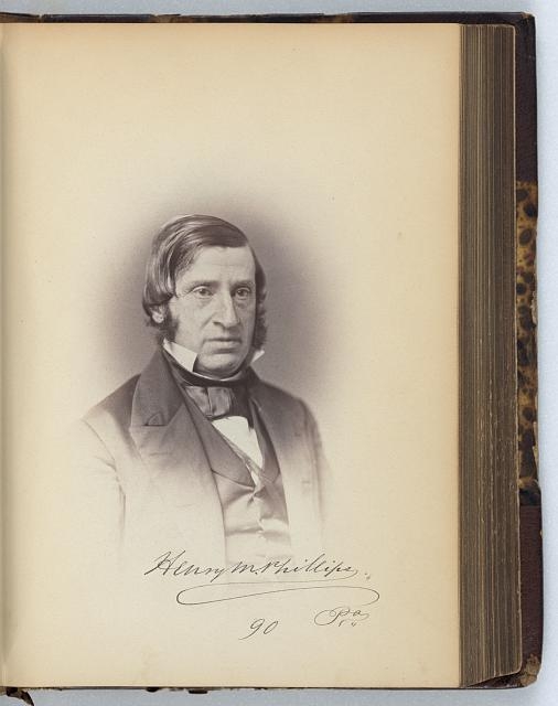 [Henry M. Phillips, Representative from Pennsylvania,...
